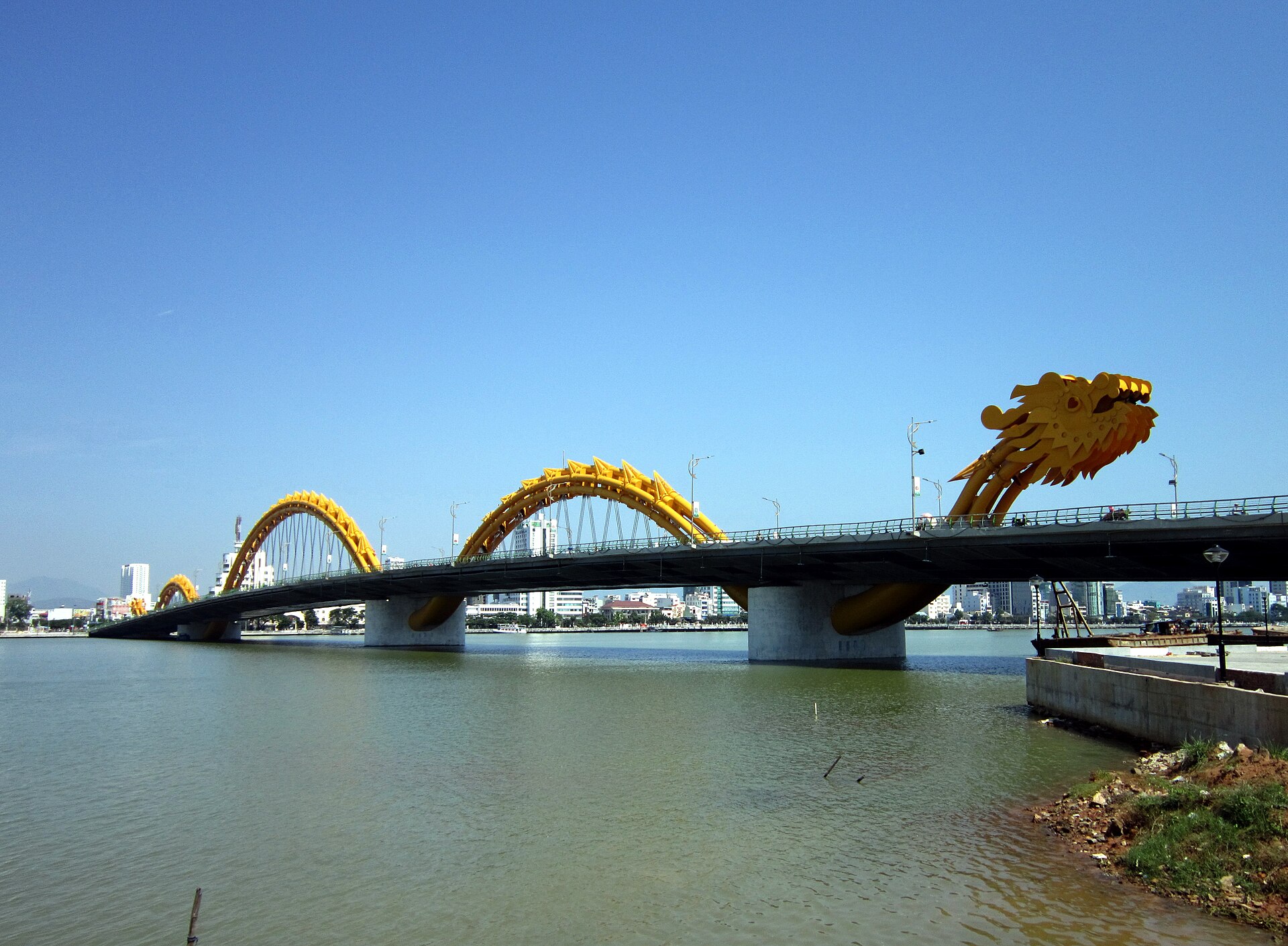 Dragon Bridge by day