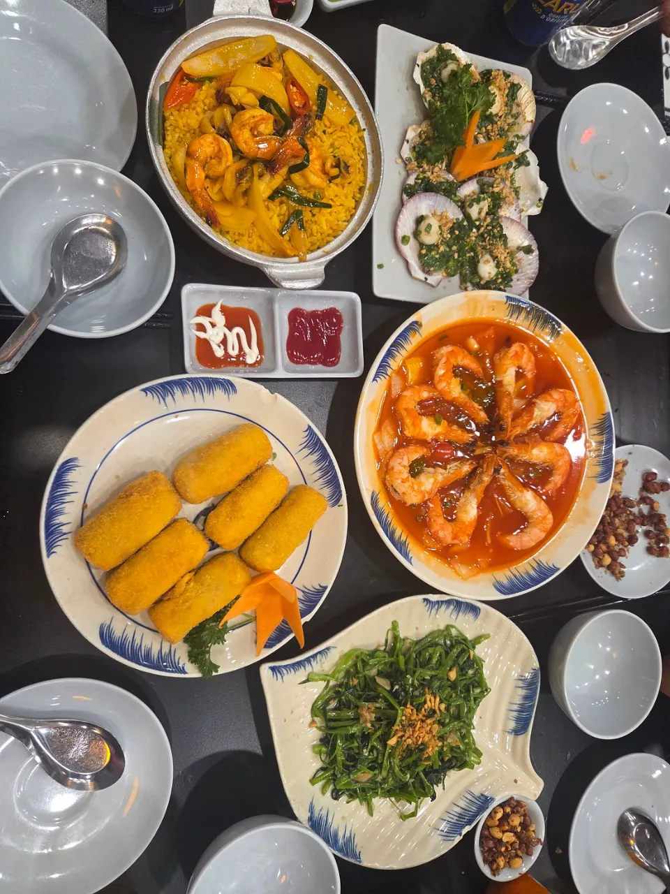 Seafood table