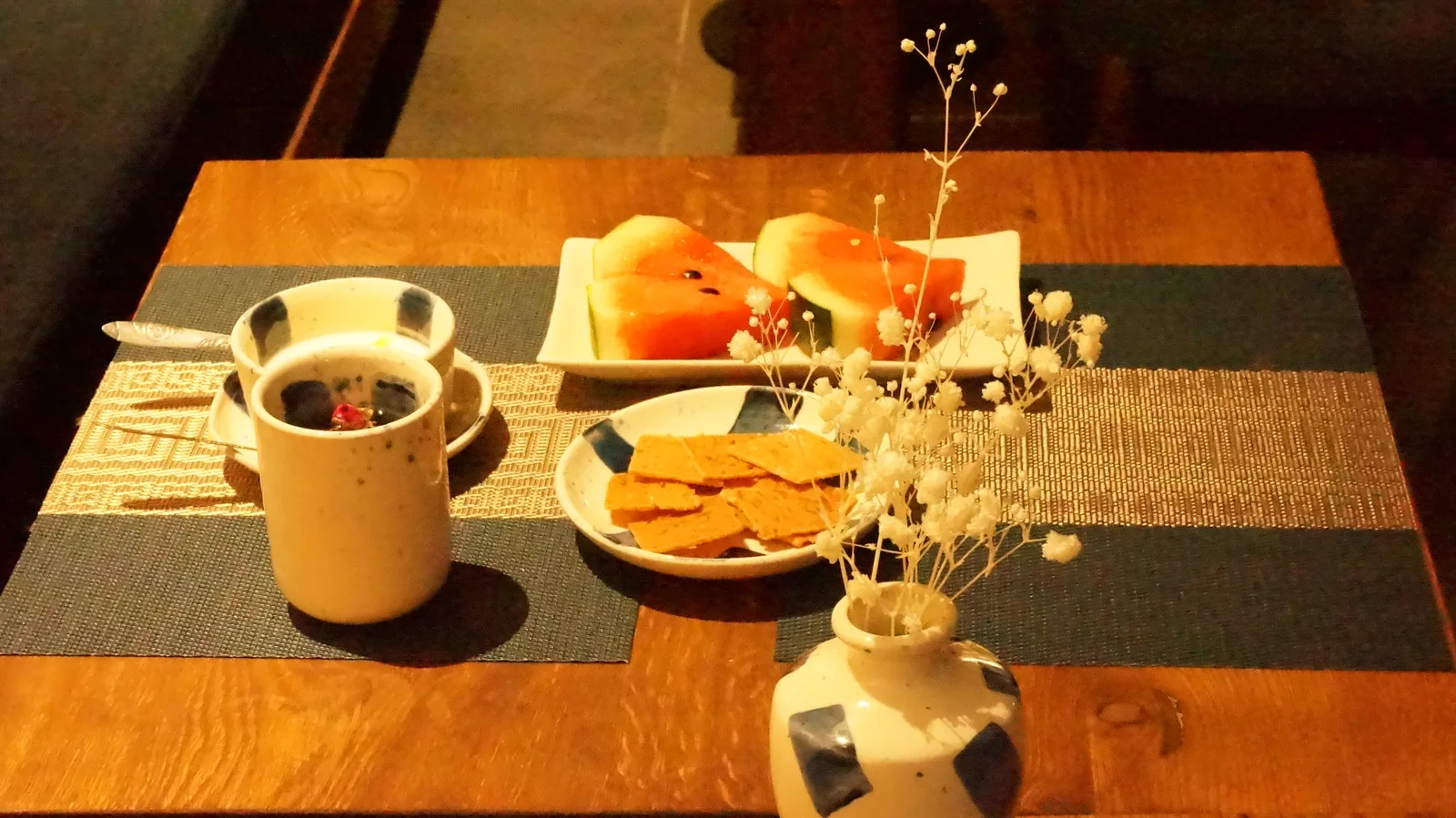 Welcome dessert