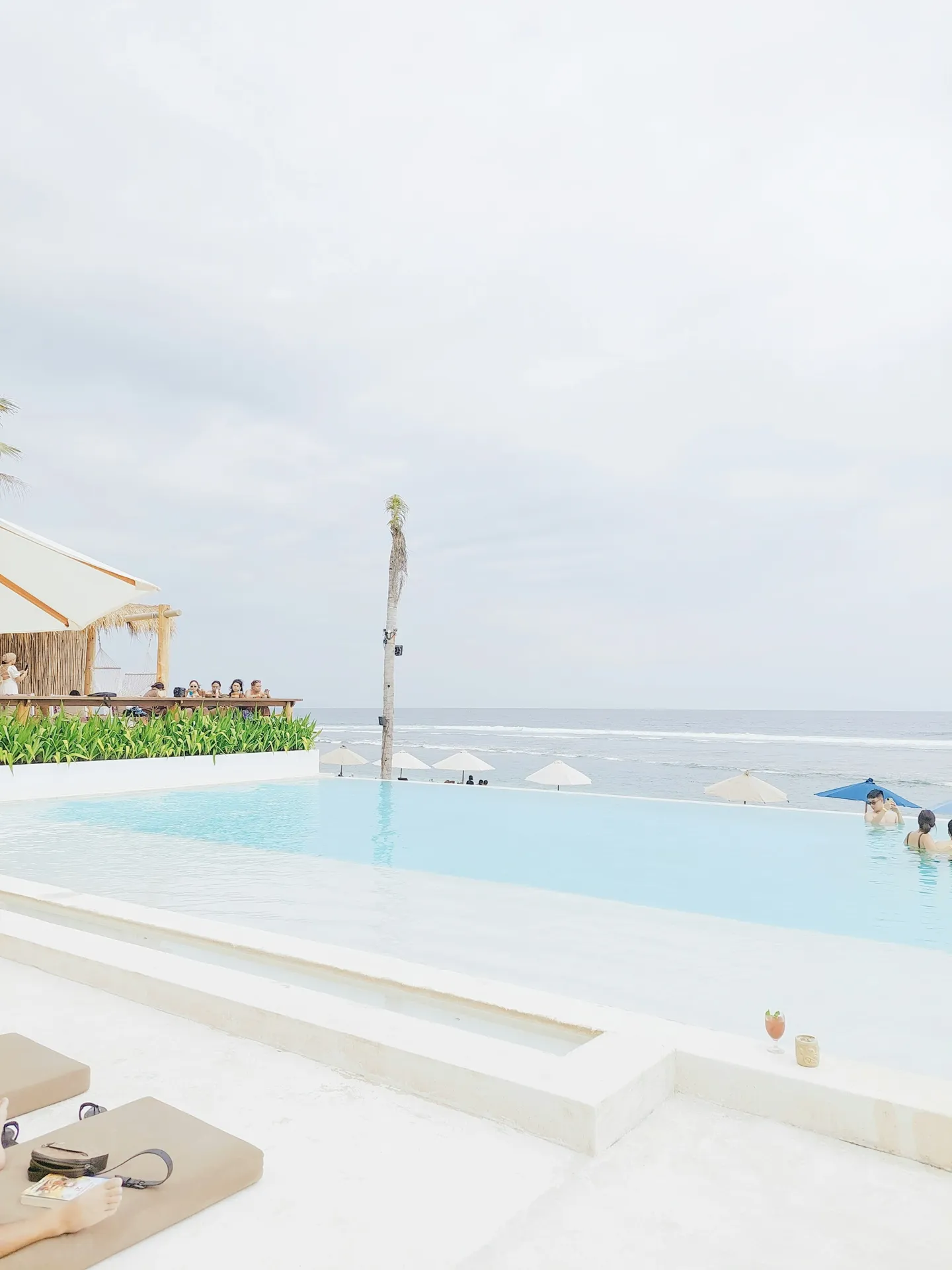 Villa poolside