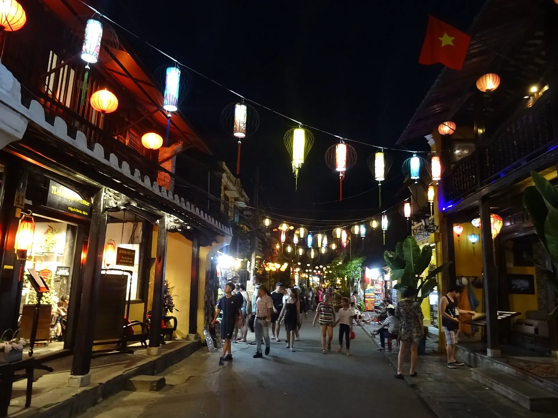 Hoi An lanterns at night