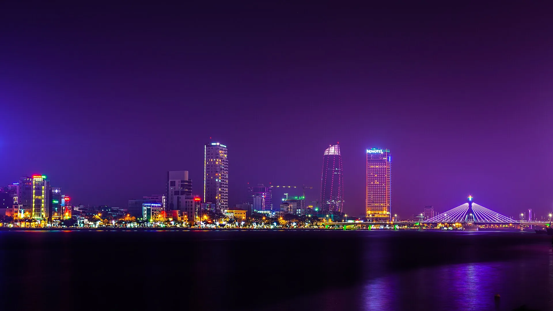 Da Nang skyline at night
